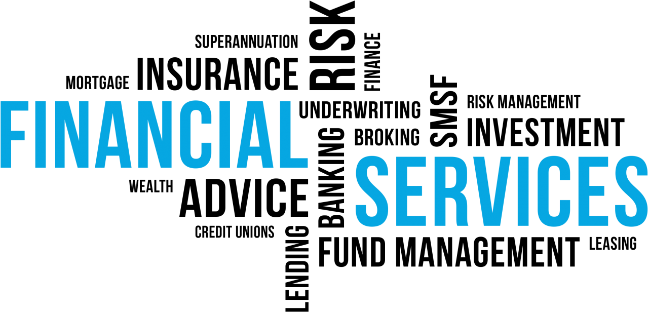 Financial services illustration